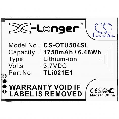 Batterij telefoon alcatel ot 5047u