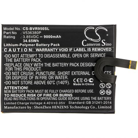 Batterie pour telephone blackview v536380p bv9500 batterij telefoon