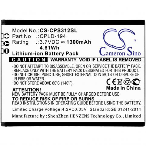 Batterij telefoon coolpad 3312a