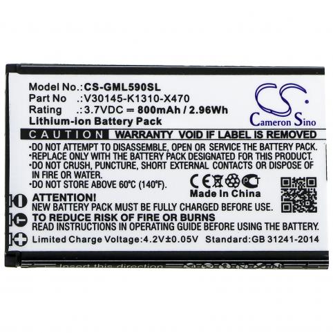 Batterie pour telephone gigaset v30145 k1310 x470 gl590 batterij telefoon