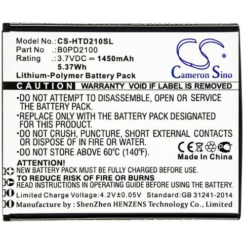 Batterij telefoon htc d210h
