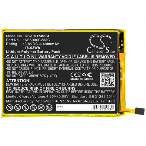 Batterij telefoon philips xenium cts386