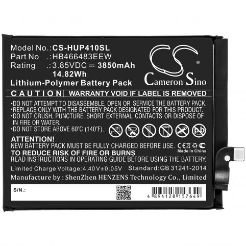 Batterie pour telephone huawei batterij telefoon p40 lite 5g