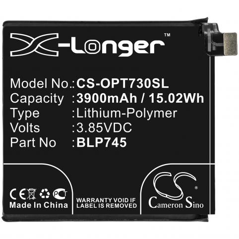 Batterie pour telephone oneplus hd1910 hd1911 hd1913