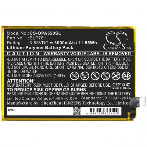 Batterij telefoon oppo cph2061