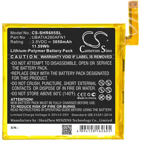 Batterij telefoon sharp sh03j