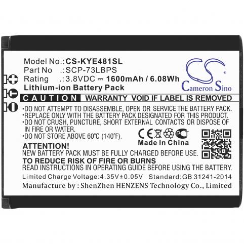 Batterij telefoon kyocera e4810