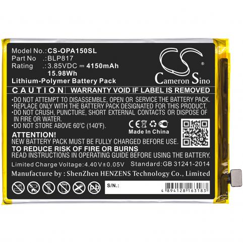 Batterie pour telephone oppo blp817 a15 batterij telefoon