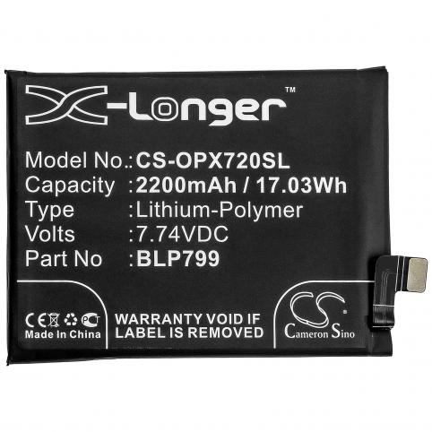 Batterij telefoon oppo v1938a