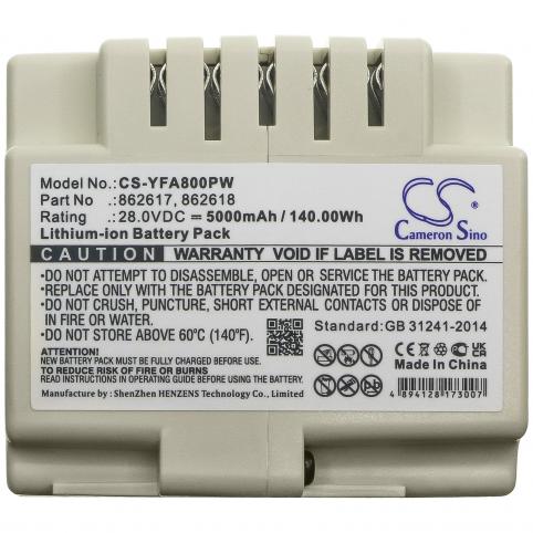 Batterij tondeuses gras garden feelings r800easy