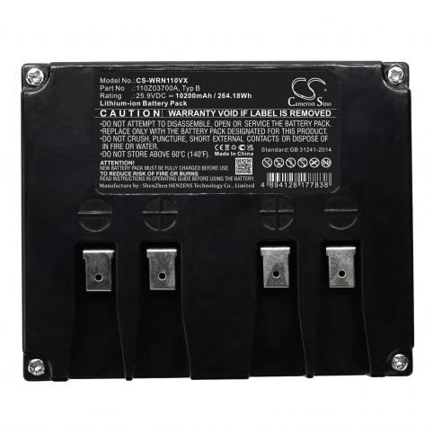 Batterij  wiper 110z03700a