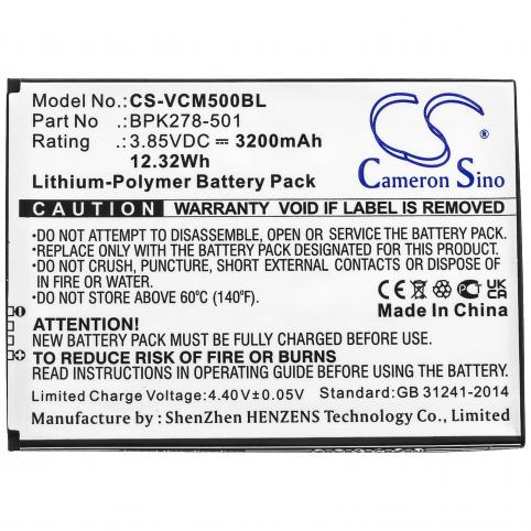 Batterij tpe terminal paiement verifone cm5