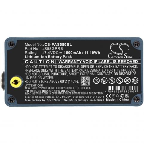 Batterij tpe terminal paiement pax s58