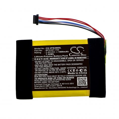 Batterij tpe terminal paiement verifone e280