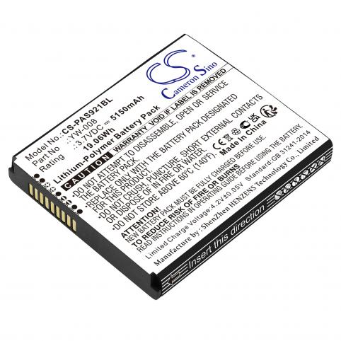 Batterij  pax yw-008 a920 pro