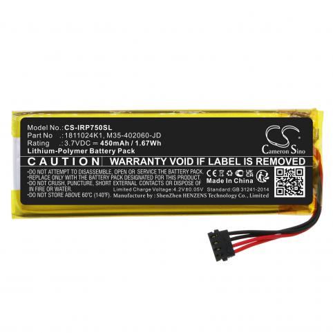 Batterij tpe terminal paiement ingenico roam rp750x