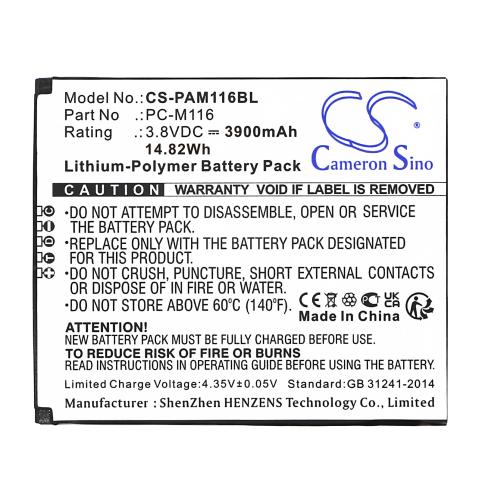 Batterij tpe terminal paiement pax x5
