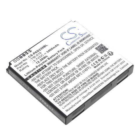 Batterij tpe terminal paiement pax d230