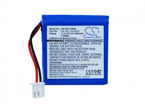 Batterij  safescan 112-0410 135i
