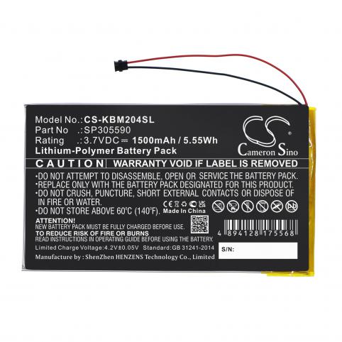 Batterij boek electronique kobo n204 kbo b