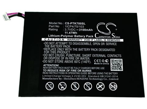 Batterij boek electronique pocketbook a7
