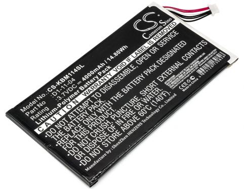 Batterij boek electronique kobo k080 kdn b