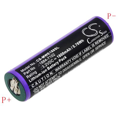 Batterij rasoir elektrisch moser wahl ermila 1884