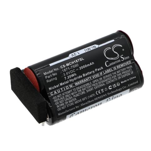 Batterij rasoir elektrisch moser wella academy chromstyle