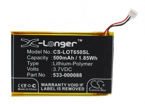 Batterij op afstand logitech touchpad t650