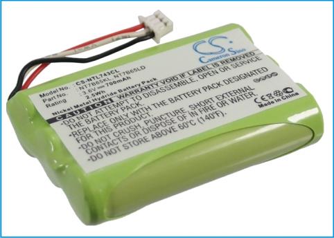 Batterij telefoon zonder fil nec 2g4
