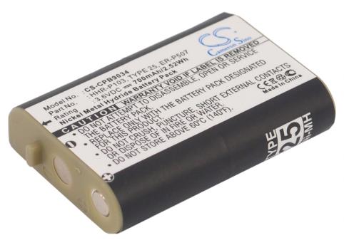 Batterij telefoon zonder fil panasonic stb103