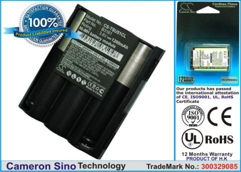 Batterij telefoon zonder fil hirschmann 1200