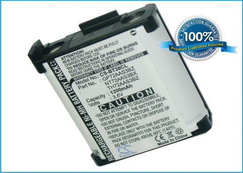 Batterij telefoon zonder fil gp th72aas3bz