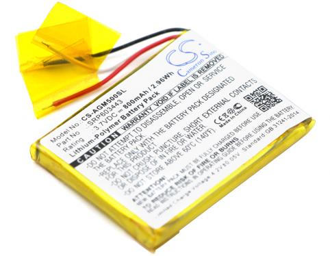 Batterij telefoon zonder fil astro a50