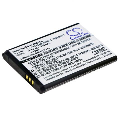Batterij telephone sans fil yealink w53h